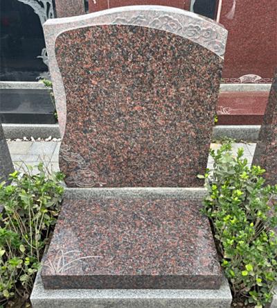 永安陵园立碑