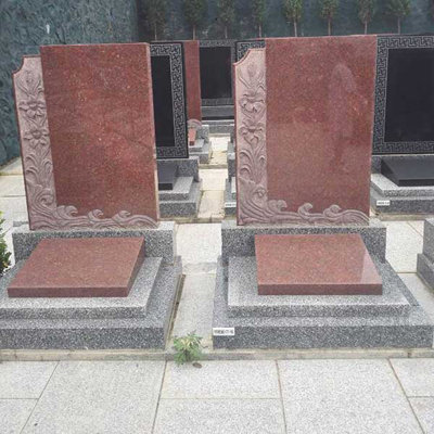 万佛华侨陵园立碑