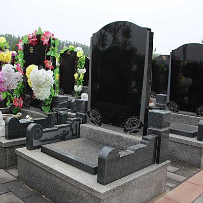 极乐园公墓立碑