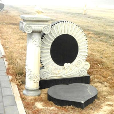 极乐园公墓立碑