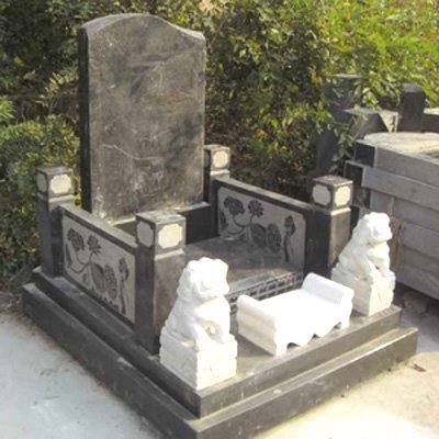 龙泉公墓立碑