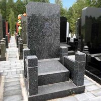 万安公墓立碑